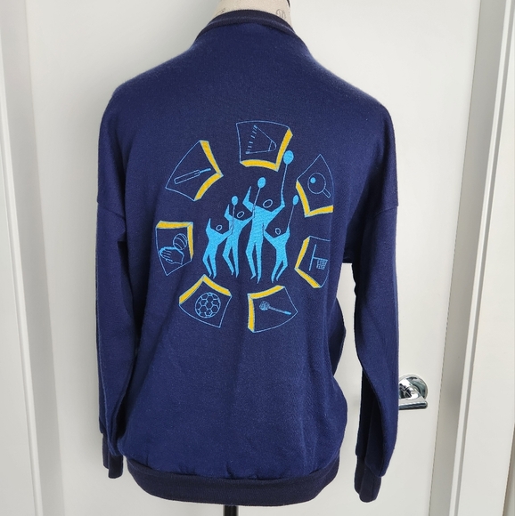 80s Sports Festival Graphic Sweatshirt - Picture 2 of 13